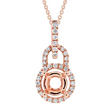 Prima Diamond Semi Mounts Pendant Prima Diamond Semi Mounts Pendant