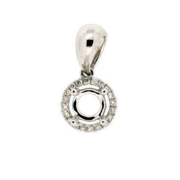 Prima Diamond Semi Mounts Pendant Prima Diamond Semi Mounts Pendant
