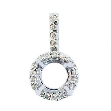 Prima Diamond Semi Mounts Pendant Prima Diamond Semi Mounts Pendant
