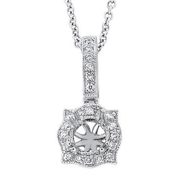 Prima › Diamond Semi Mounts Pendant Prima › Diamond Semi Mounts Pendant