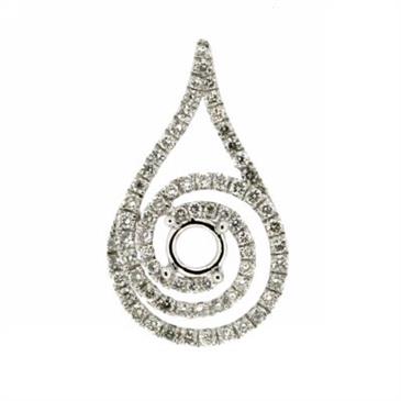 Prima Diamond Semi Mounts Pendant Prima Diamond Semi Mounts Pendant