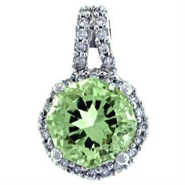 Prima Green Amethyst Pendant Prima Green Amethyst Pendant