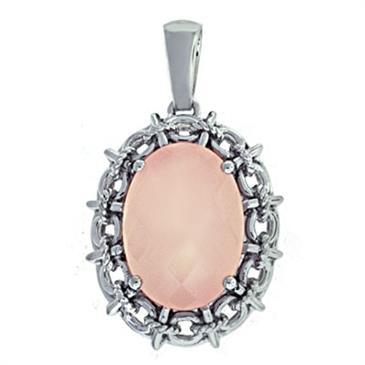 Prima Rose Quartz Pendant Prima Rose Quartz Pendant