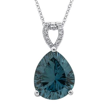Prima 14k White Gold › Gemstone Pendant Prima 14k White Gold › Gemstone Pendant