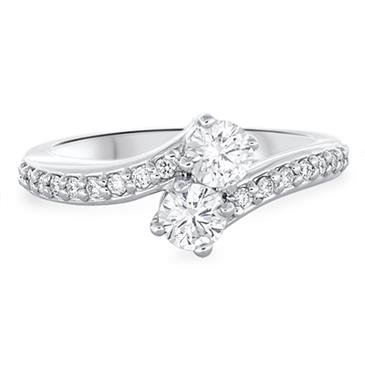 Prima 2 Stone Diamond Ring Prima 2 Stone Diamond Ring