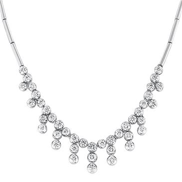 Prima 3Ct Diamond Drops Necklace Prima 3Ct Diamond Drops Necklace