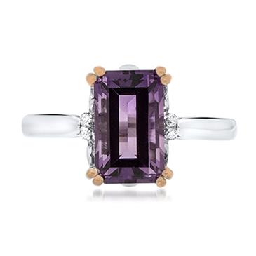 Prima Amethyst & Diamond Ring Prima Amethyst & Diamond Ring