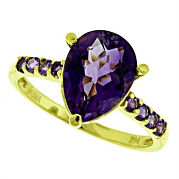 Prima Amethyst Ring