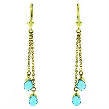 Prima Blue Topaz Earrings Prima Blue Topaz Earrings