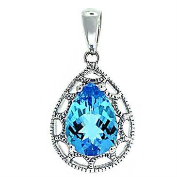 Prima Blue Topaz Pendant Prima Blue Topaz Pendant