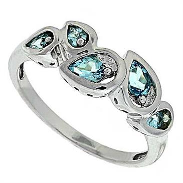 Prima Blue Topaz Ring Prima Blue Topaz Ring