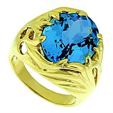 Prima Blue Topaz Ring Prima Blue Topaz Ring