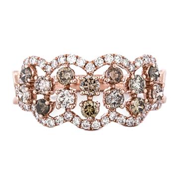 Prima Brown & White Diamond Ring Prima Brown & White Diamond Ring