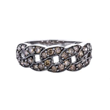 Prima Brown & White Diamond Ring Prima Brown & White Diamond Ring