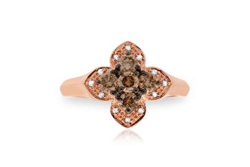 Prima Brown & White Diamond Ring Prima Brown & White Diamond Ring
