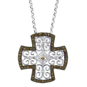 Prima Brown Diamond Pendant Prima Brown Diamond Pendant