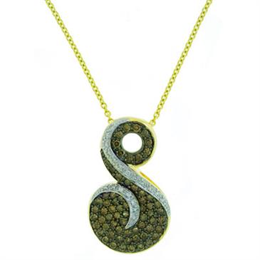 Prima Brown Diamond Pendant Prima Brown Diamond Pendant