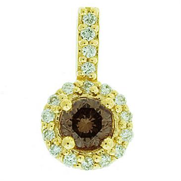 Prima Brown Diamond Pendant