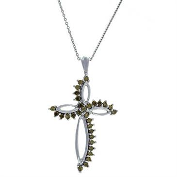 Prima Brown Diamond Pendant Prima Brown Diamond Pendant