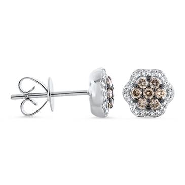 Prima Brown & White Diamond Pendant Prima Brown & White Diamond Pendant