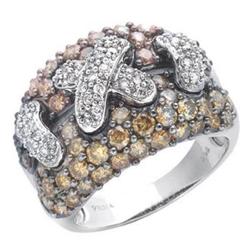 Prima Diamond & Brown Diamond Ring Prima Diamond & Brown Diamond Ring