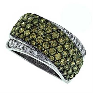 Prima Diamond & Brown Diamond Ring Prima Diamond & Brown Diamond Ring
