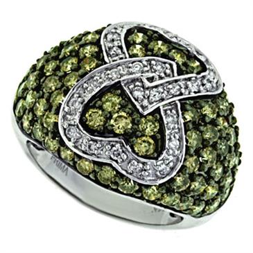 Prima Diamond & Brown Diamond Ring Prima Diamond & Brown Diamond Ring