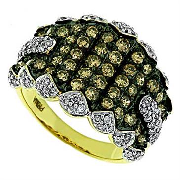 Prima Diamond & Brown Diamond Ring Prima Diamond & Brown Diamond Ring
