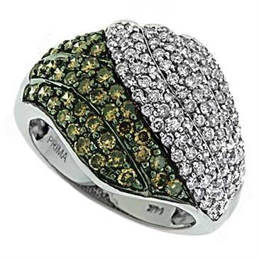 Prima Diamond & Brown Diamond Ring Prima Diamond & Brown Diamond Ring