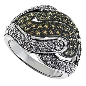 Prima Diamond & Brown Diamond Ring Prima Diamond & Brown Diamond Ring