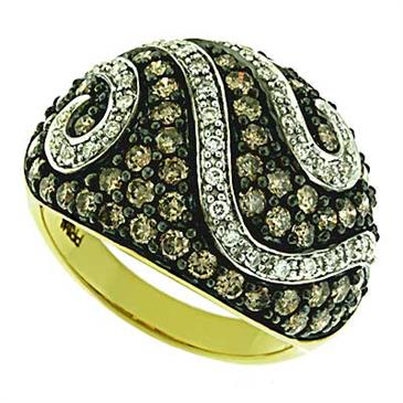 Prima Diamond & Brown Diamond Ring Prima Diamond & Brown Diamond Ring