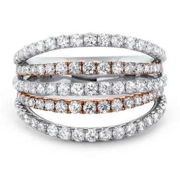 Prima Diamond 5 Row Ring Prima Diamond 5 Row Ring