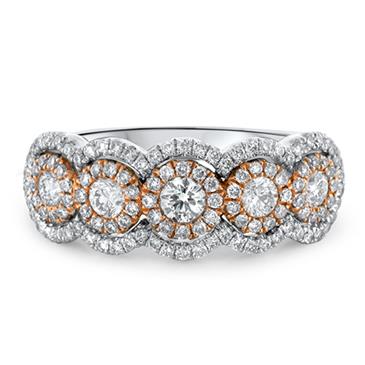 Prima Diamond 5 Stones Band