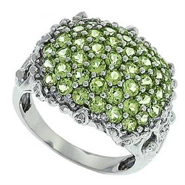 Prima Diamond And Peridot Ring Prima Diamond And Peridot Ring