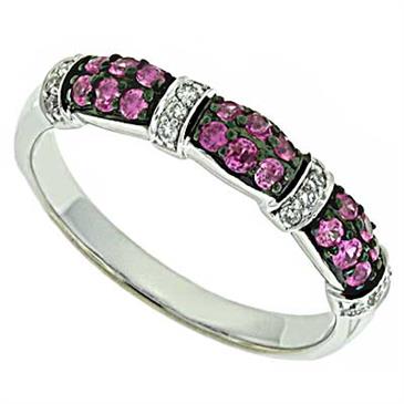 Prima Diamond And Pink Sapphire Ring Prima Diamond And Pink Sapphire Ring