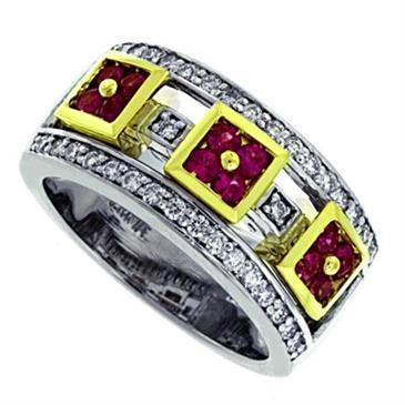 Prima Diamond And Pink Sapphire Ring Prima Diamond And Pink Sapphire Ring