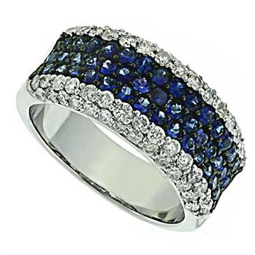 Prima Diamond And Sapphire Ring Prima Diamond And Sapphire Ring