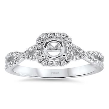 Prima Diamond Engagement Ring (0.50ct Center) Prima Diamond Engagement Ring (0.50ct Center)