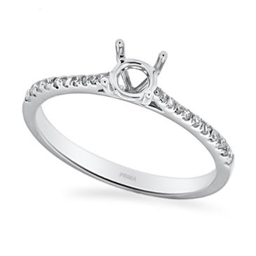 Prima Diamond Engagement Ring (0.50ct Center) Prima Diamond Engagement Ring (0.50ct Center)