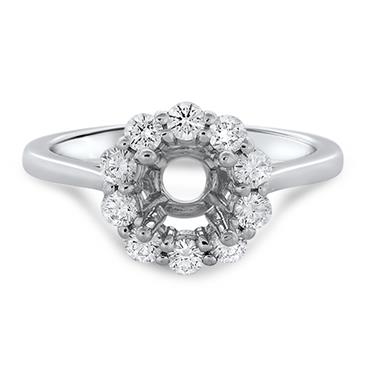 Prima Diamond Engagement Ring (0.75ct Center) Prima Diamond Engagement Ring (0.75ct Center)