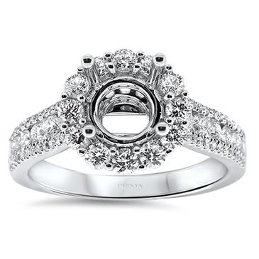 Prima Diamond Engagement Ring (1.00ct Center) Prima Diamond Engagement Ring (1.00ct Center)