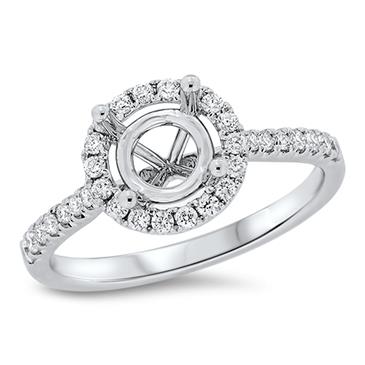 Prima Diamond Engagement Ring (1.00ct Center) Prima Diamond Engagement Ring (1.00ct Center)