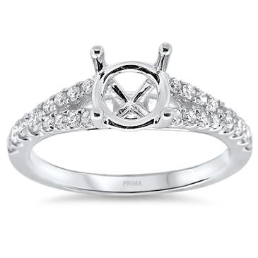 Prima Diamond Engagement Ring (1.00ct Center) Prima Diamond Engagement Ring (1.00ct Center)