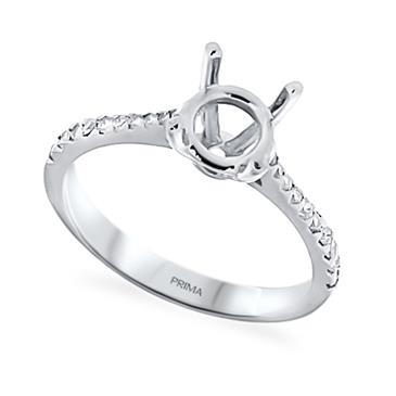 Prima Diamond Engagement Ring (1.00ct Center) Prima Diamond Engagement Ring (1.00ct Center)