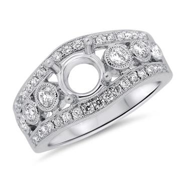 Prima Diamond Engagement Ring (1.00ct Center) Prima Diamond Engagement Ring (1.00ct Center)