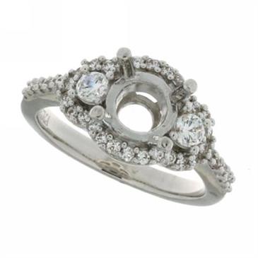 Prima Diamond Engagement Ring (1.00ct Center) Prima Diamond Engagement Ring (1.00ct Center)