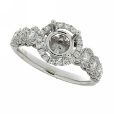 Prima Diamond Engagement Ring (1.00ct Center) Prima Diamond Engagement Ring (1.00ct Center)