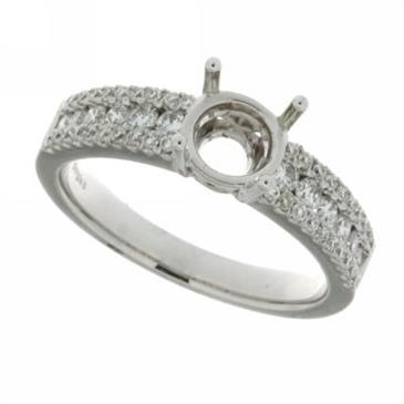 Prima Diamond Engagement Ring (1.00ct Center) Prima Diamond Engagement Ring (1.00ct Center)