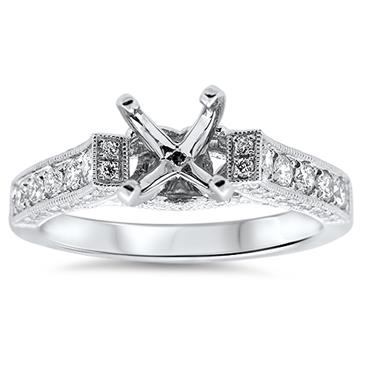 Prima Diamond Engagement Ring (1.00ct Center) Prima Diamond Engagement Ring (1.00ct Center)