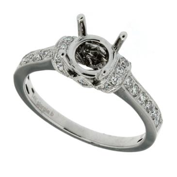 Prima Diamond Engagement Ring (1.00ct Center) Prima Diamond Engagement Ring (1.00ct Center)